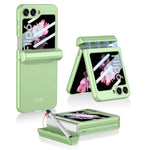 Magnetic Folding Hinge PC Case with Pen for Samsung Galaxy Z flip 6