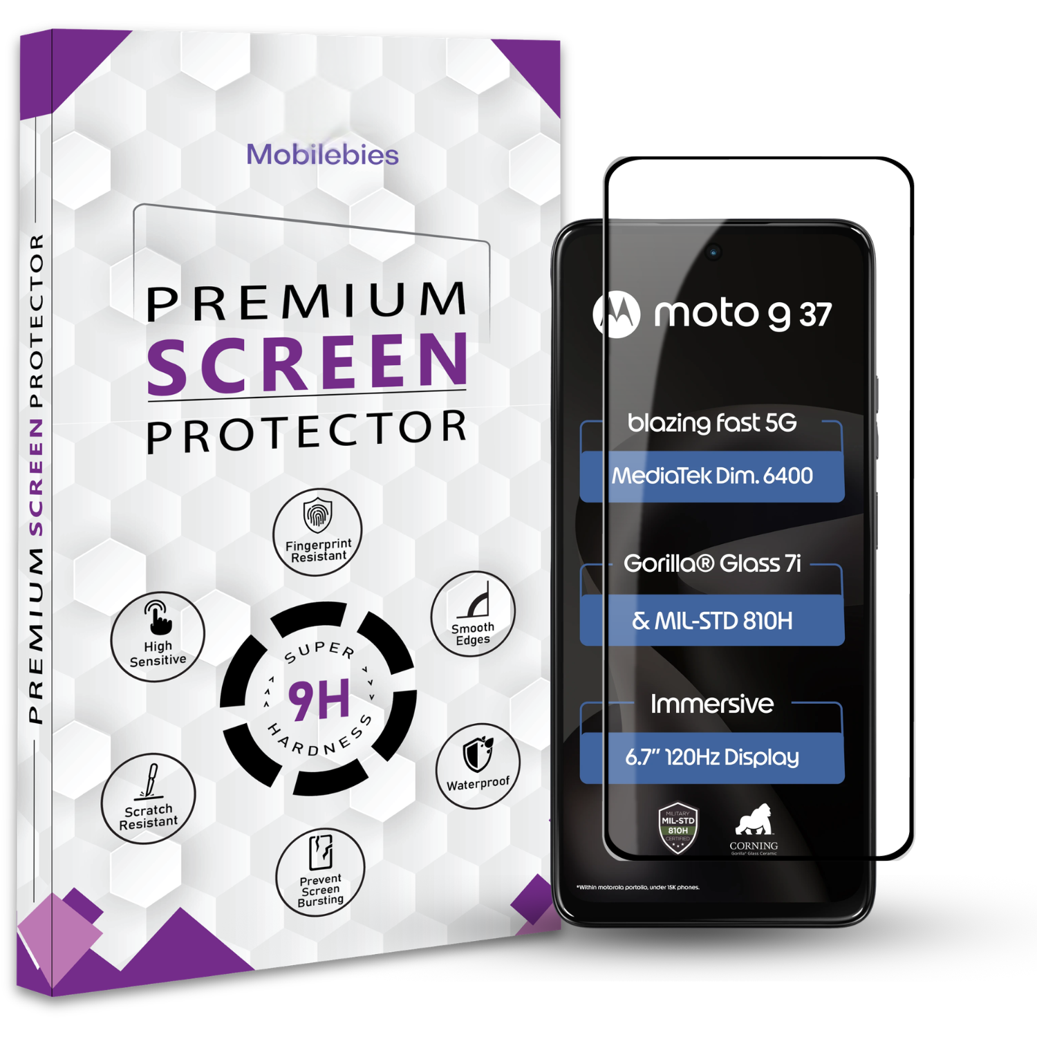 Motorola G37 OG Premium Screen Protector Main image