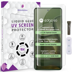 Tempered Glass For Motorola Edge 60 Advanced HD+ UV Glass Screen Protector Guard