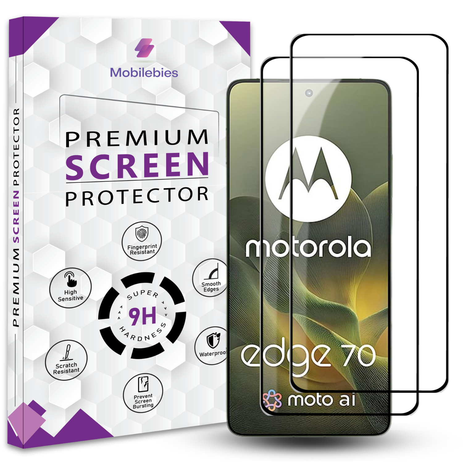 Motorola Edge 70 OG Premium Screen Protector Secondary image