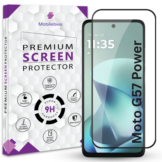 Tempered Glass for Motorola G57 Power Premium Screen Protector Guard