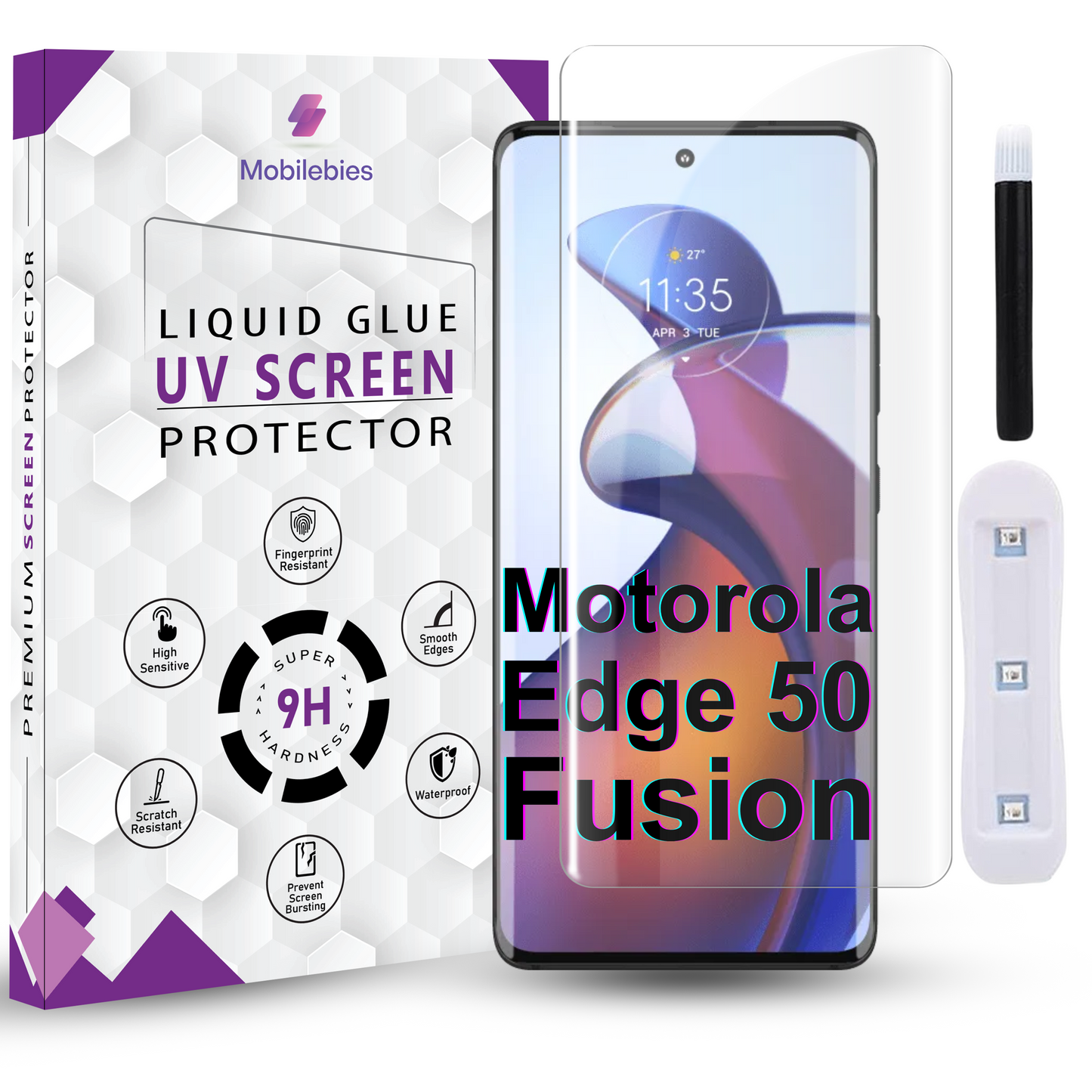 Motorola Edge 50 Fusion Premium UV Screen Protector