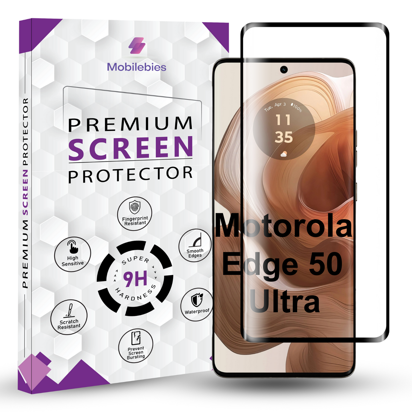 Motorola Edge 50 Ultra Full Glue Screen Protector