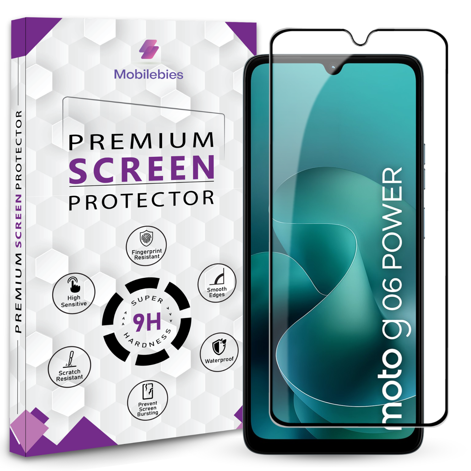 Tempered Glass for Motorola G06 Power Premium Screen Protector Guard Main image