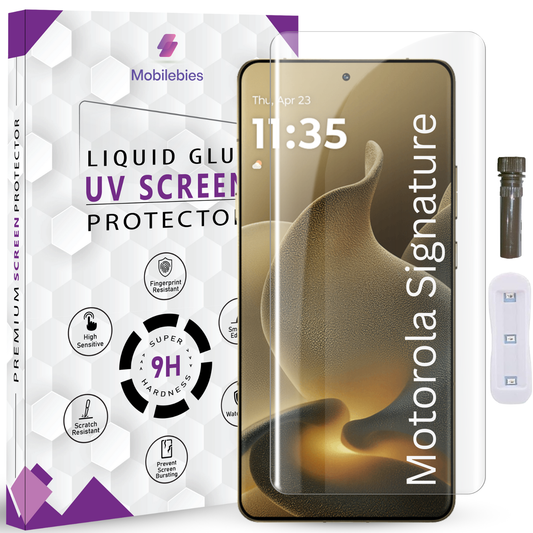 Motorola Signature Advanced HD+ UV Glass Screen Protector