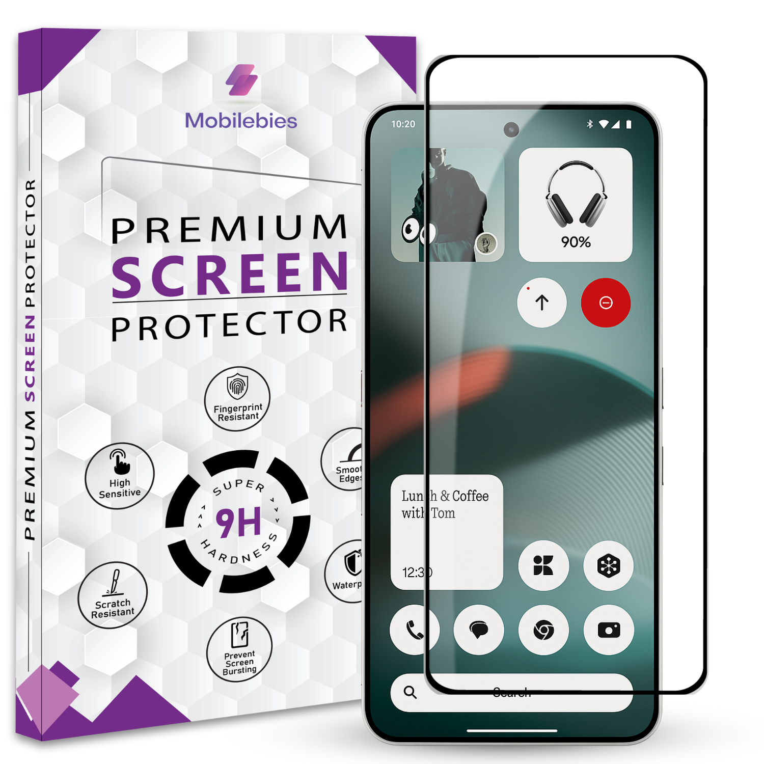 Tempered Glass for Nothing Phone 3 Premium Screen Protector Guard Main image