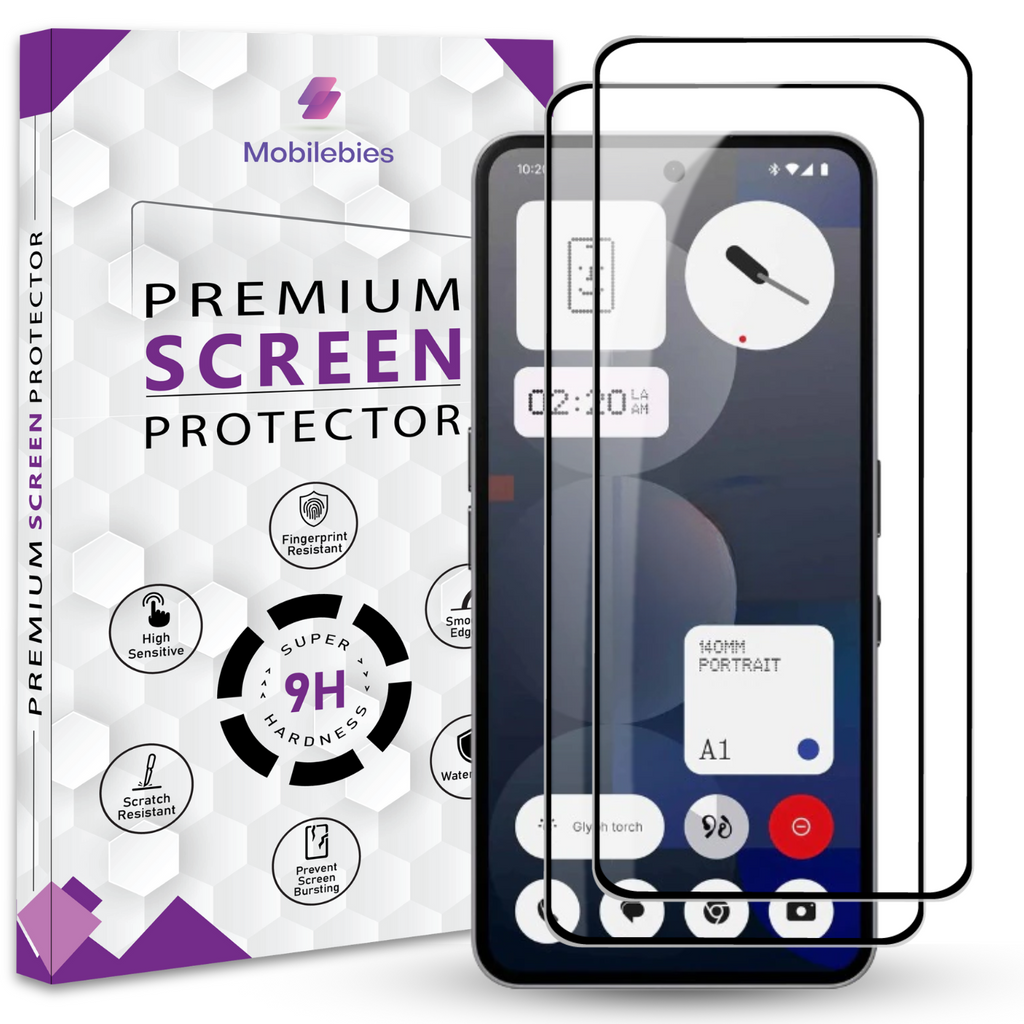 Tempered Glass for Nothing Phone 3a Premium Screen Protector Guard