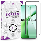 Mobilebies® Premium Tempered Glass Screen Protector Guard For OnePlus Nord CE 4 5G (6.7 Inch , Pack of 1) | Edge to Edge Coverage With Easy to installation kit