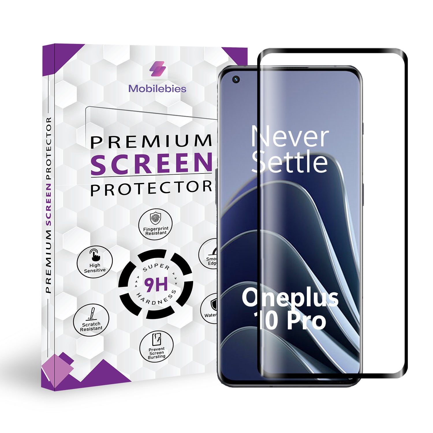 Oneplus 10 Pro Full Glue Curved Screen Protector Main image