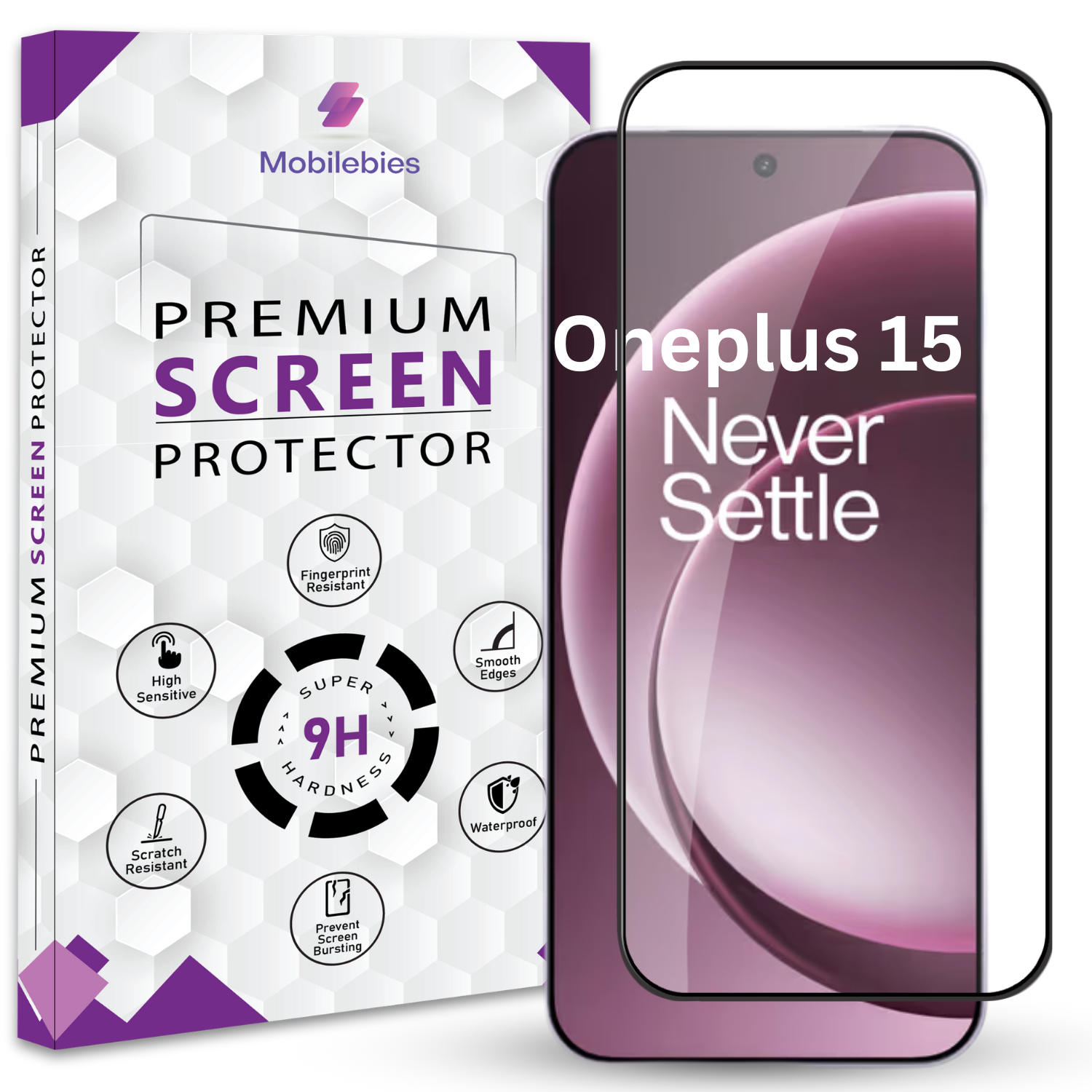 Tempered Glass for Oneplus 15 Premium Screen Protector Guard Main image