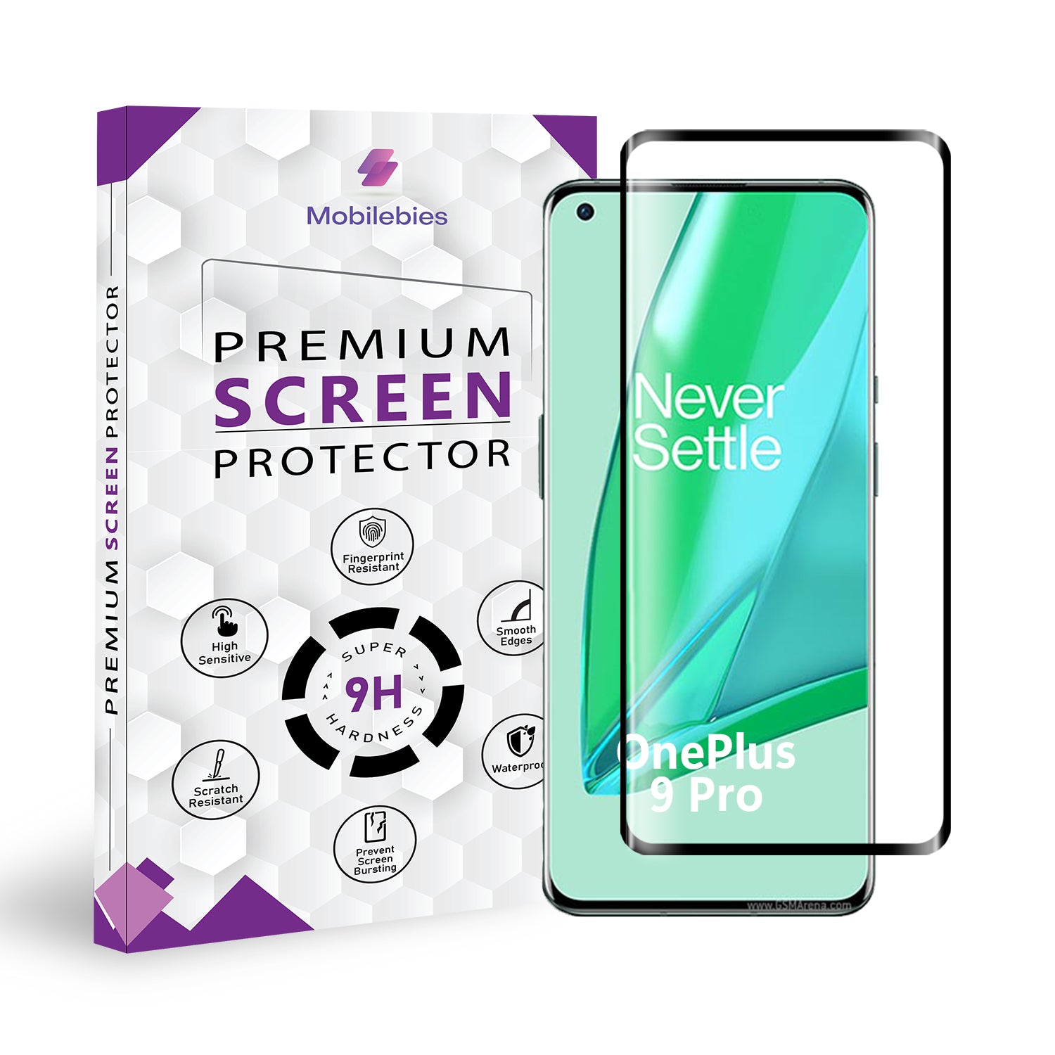 Oneplus 9 Pro Full Glue Curved Screen Protector Main image