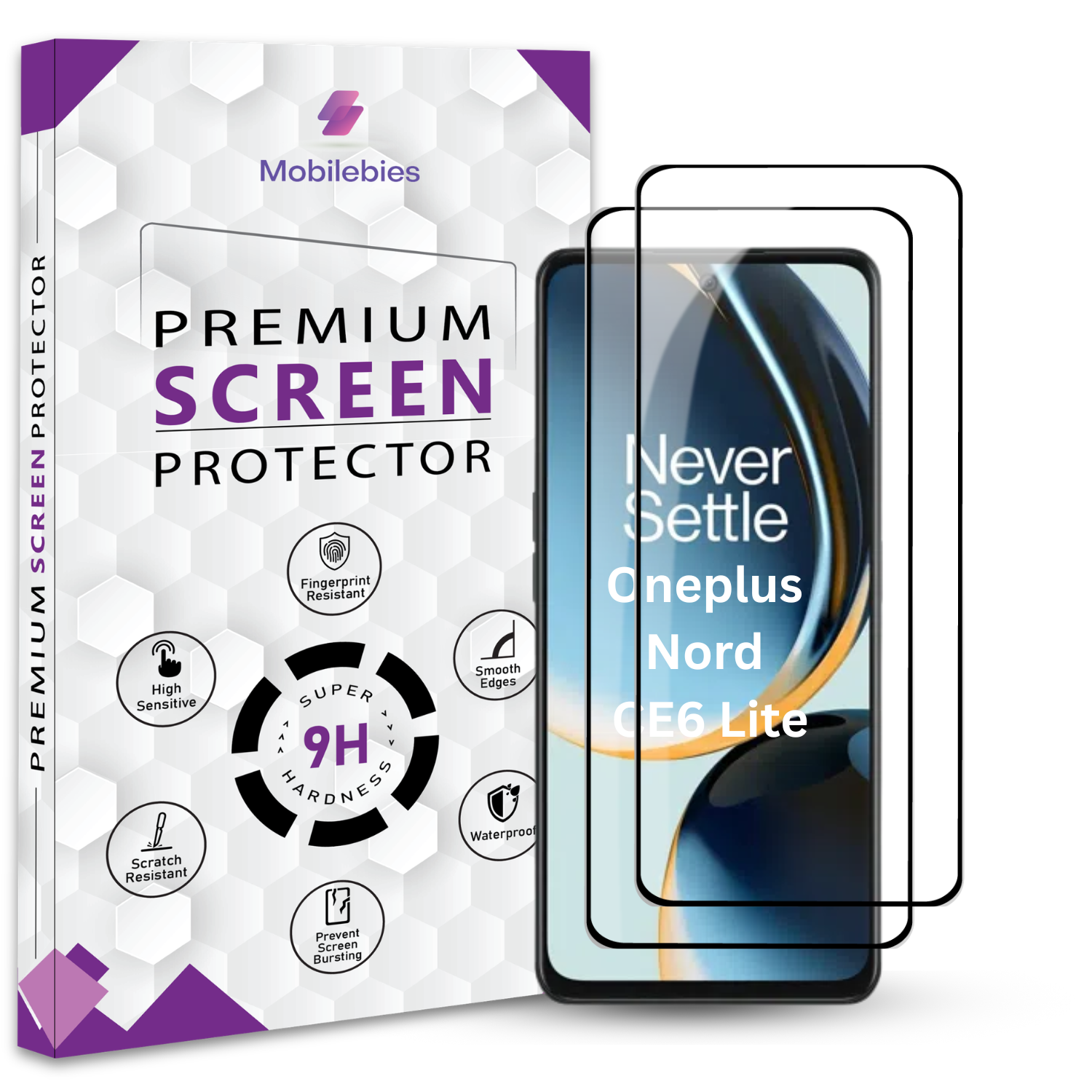 Oneplus Nord CE6 Lite OG Premium Screen Protector Secondary image