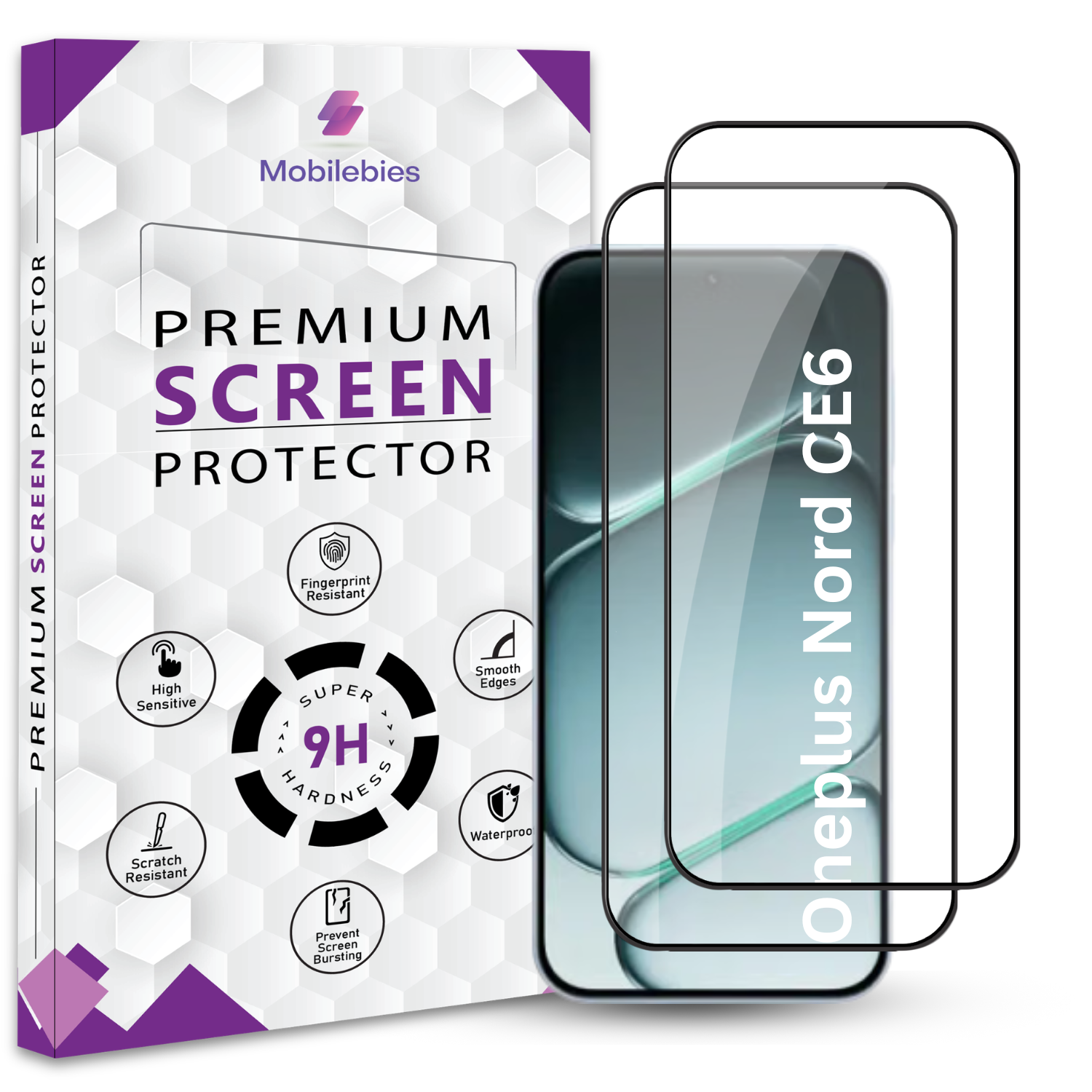 Oneplus Nord CE6 OG Premium Screen Protector Secondary image