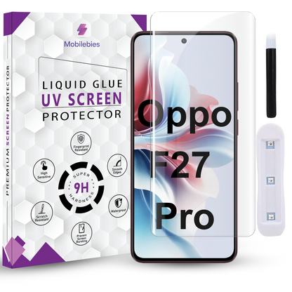 Oppo F27 Pro Premium HD+ UV Glass Screen Protector