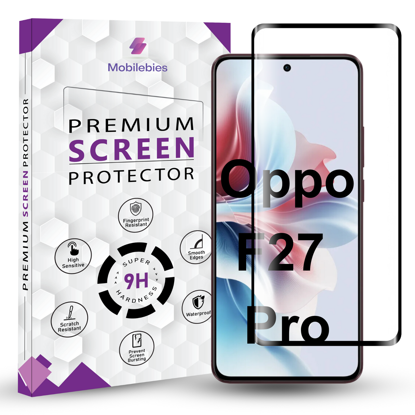 Oppo F27 Pro Full Glue Screen Protector