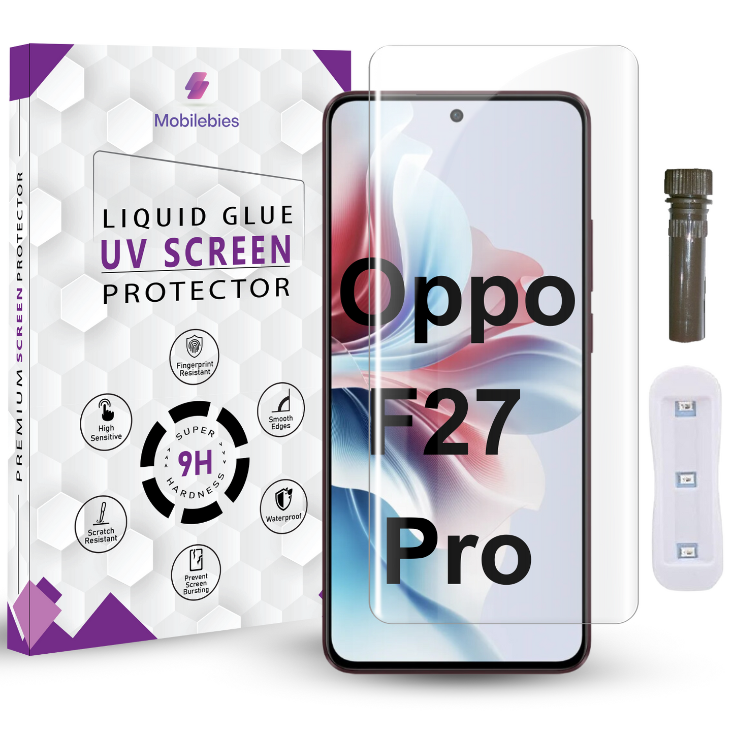 Oppo F27 Pro Advanced HD+ UV Glass Screen Protector