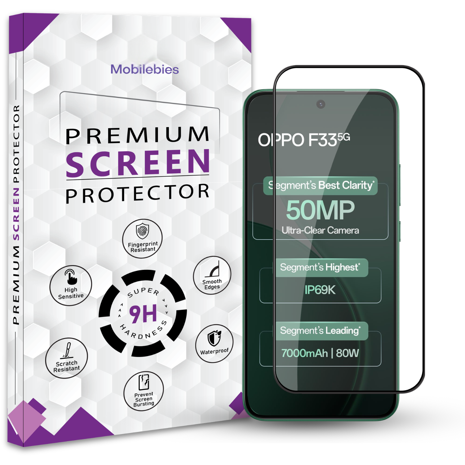 Oppo F33 OG Premium Screen Protector Main image
