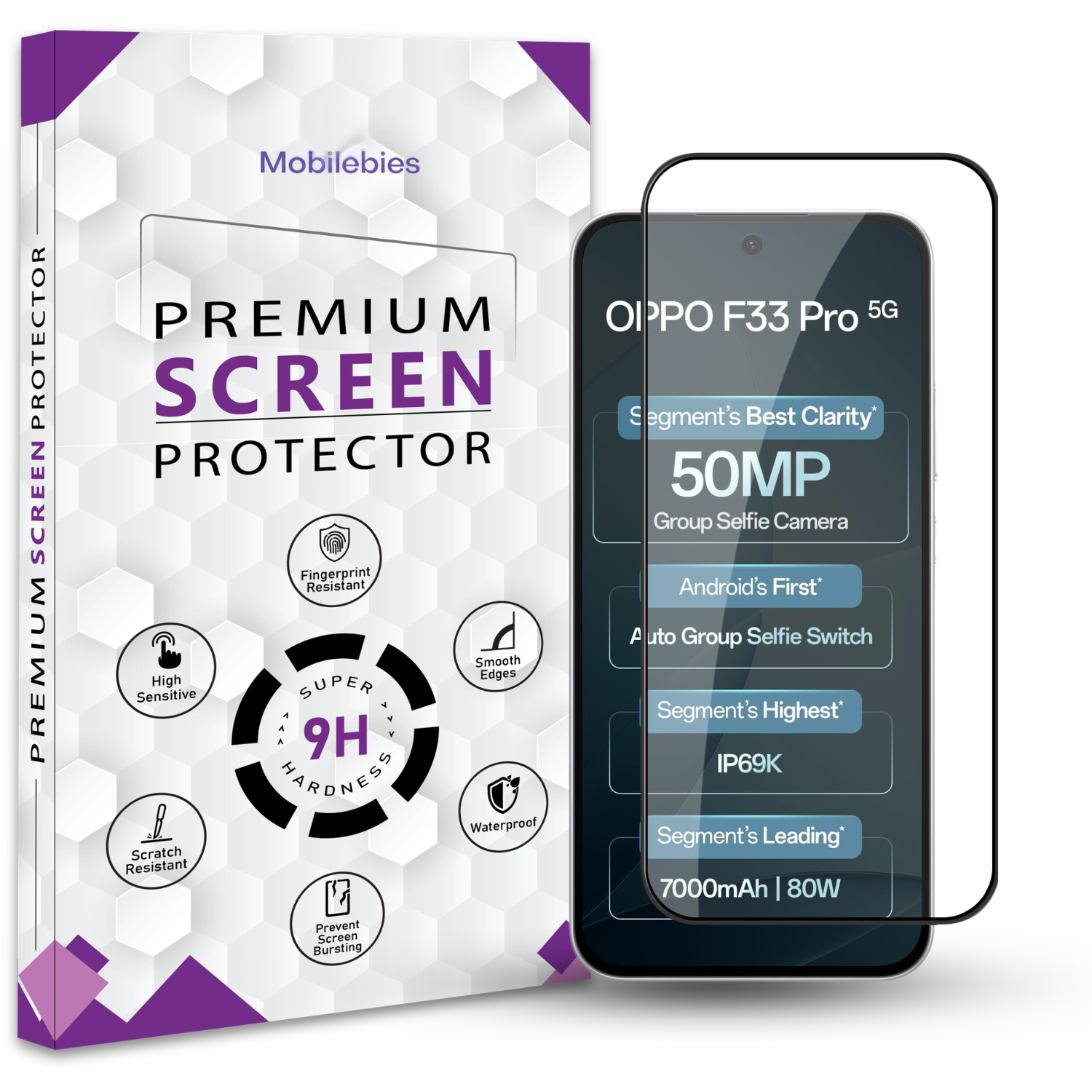 Oppo F33 Pro OG Premium Screen Protector Main image