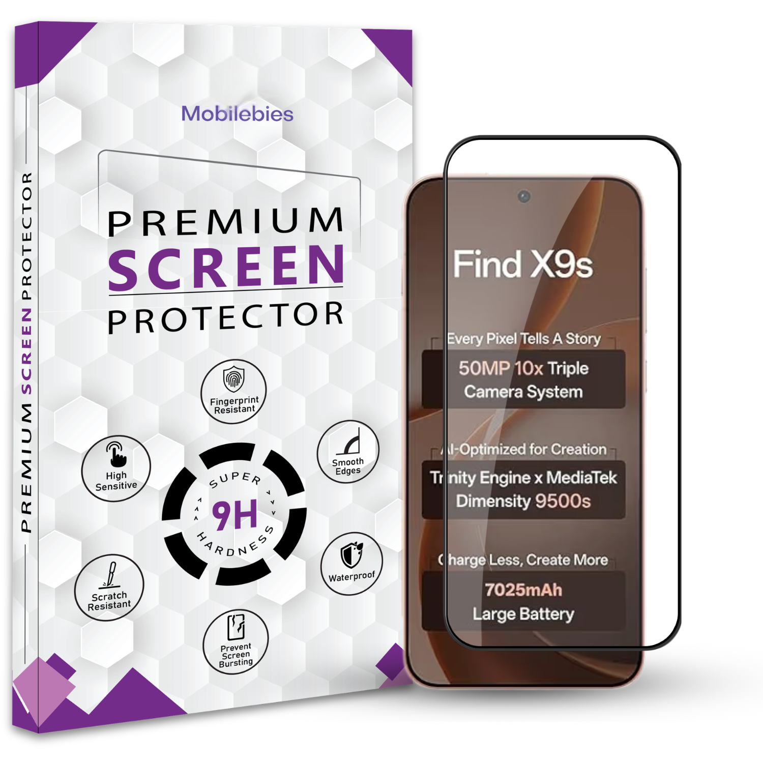 Oppo Find X9s OG Premium Screen Protector Main image