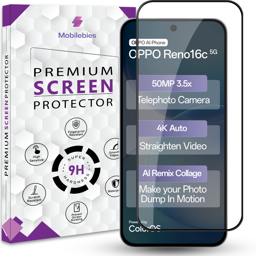 Oppo Reno 16c OG Premium Screen Protector
