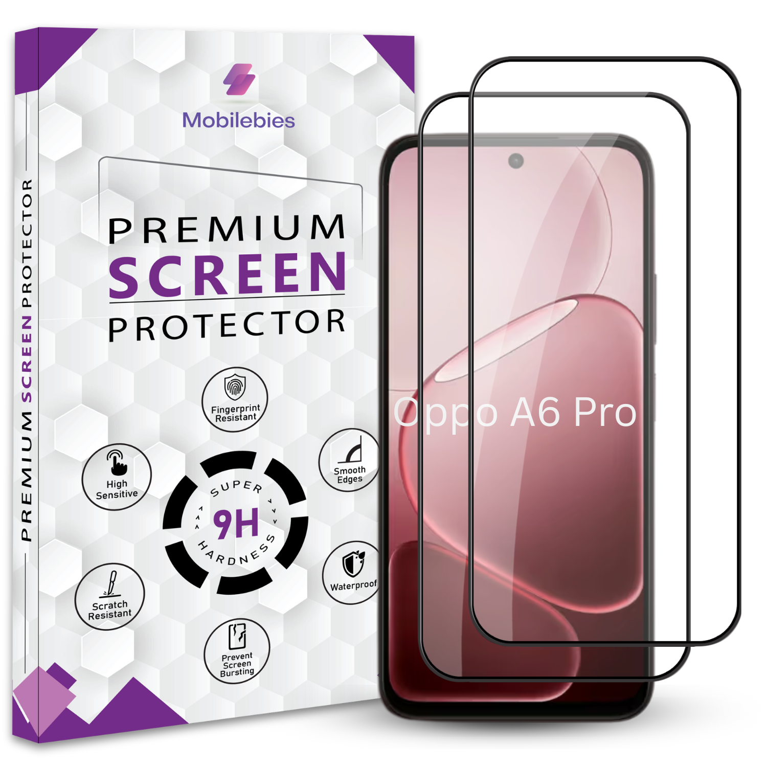 Oppo A6 Pro OG Premium Screen Protector Secondary image