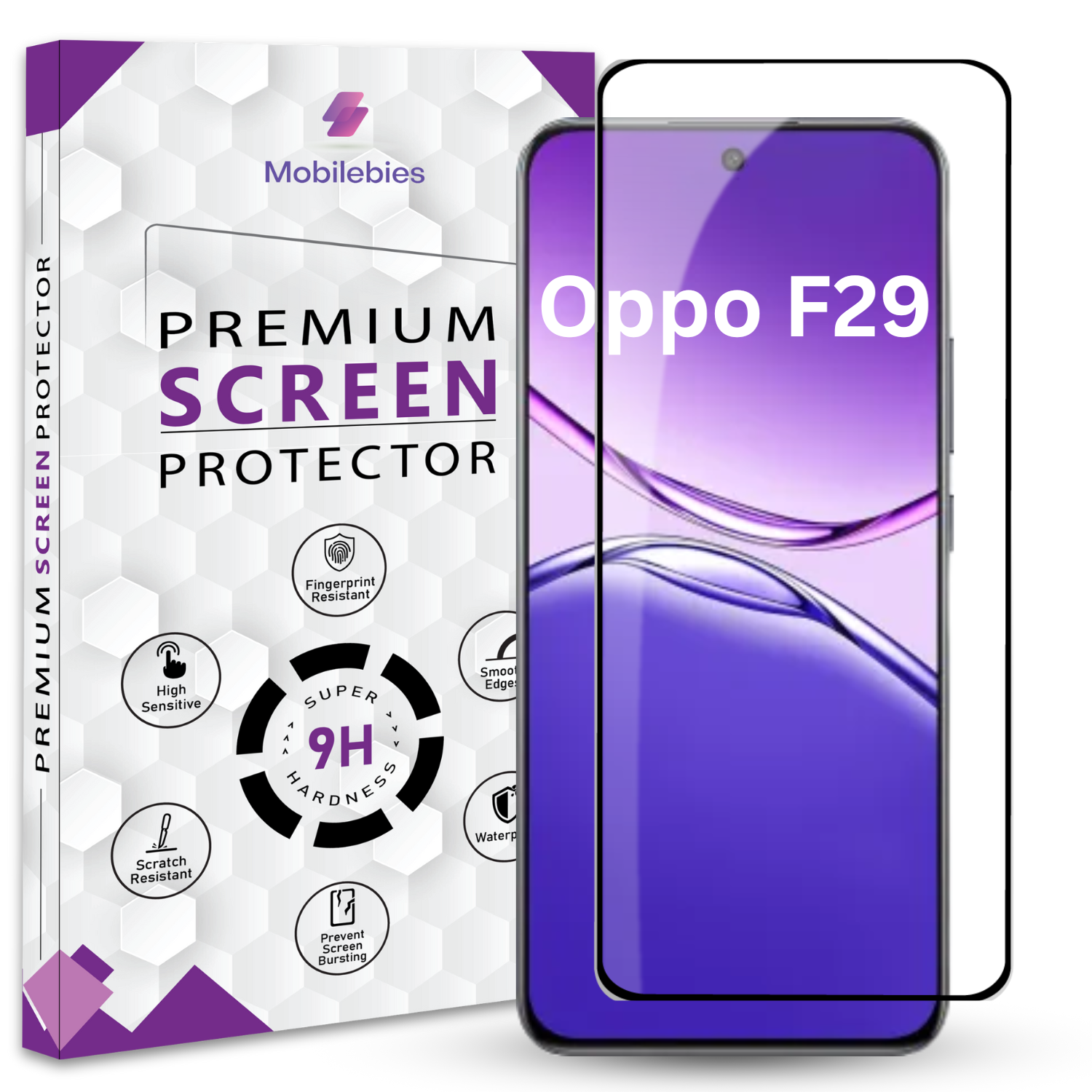 Tempered Glass for Oppo F29 Premium Screen Protector Guard Main image