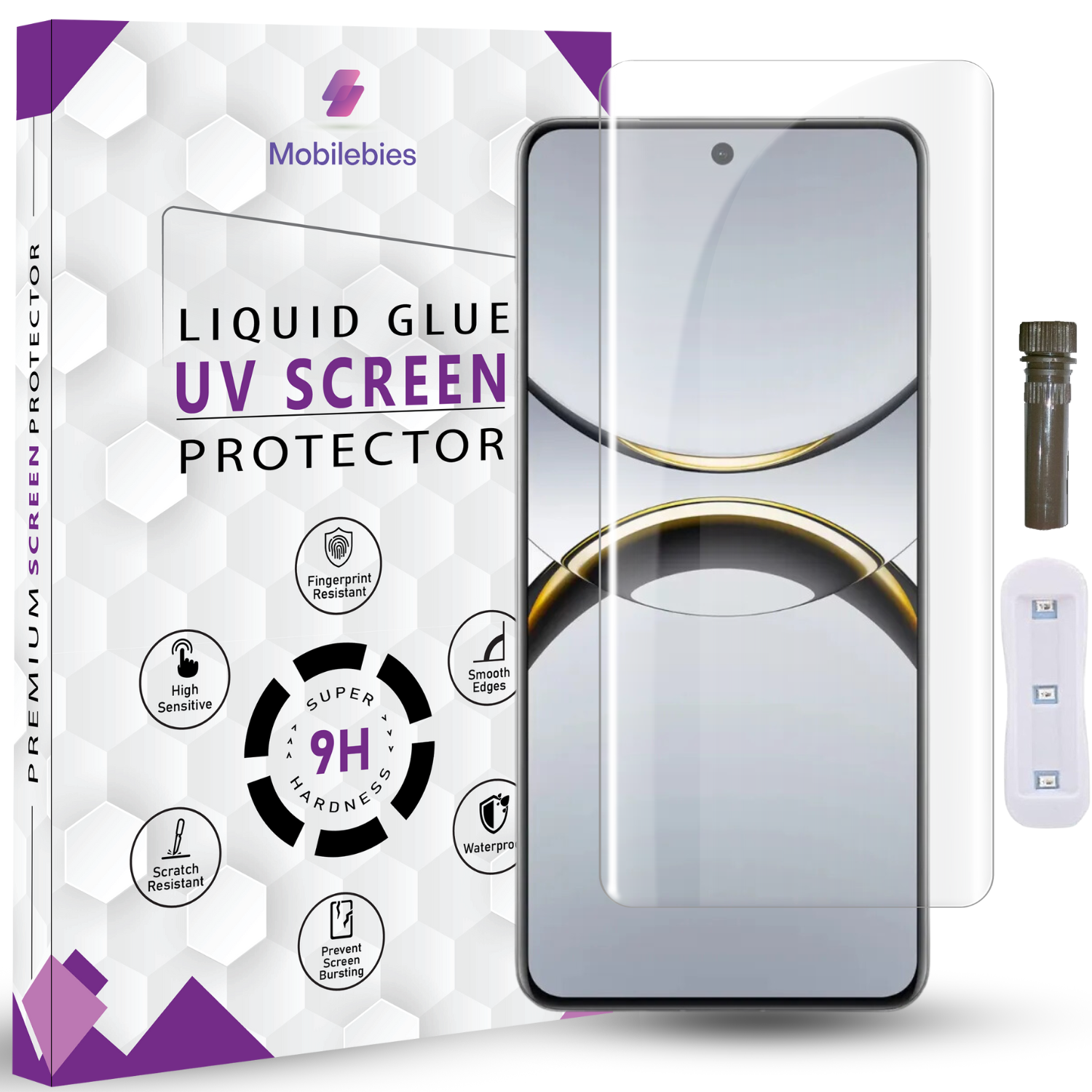 Tempered Glass For Oppo Find X8 Pro Advanced HD+ UV Glass Screen Protector Guard Main image