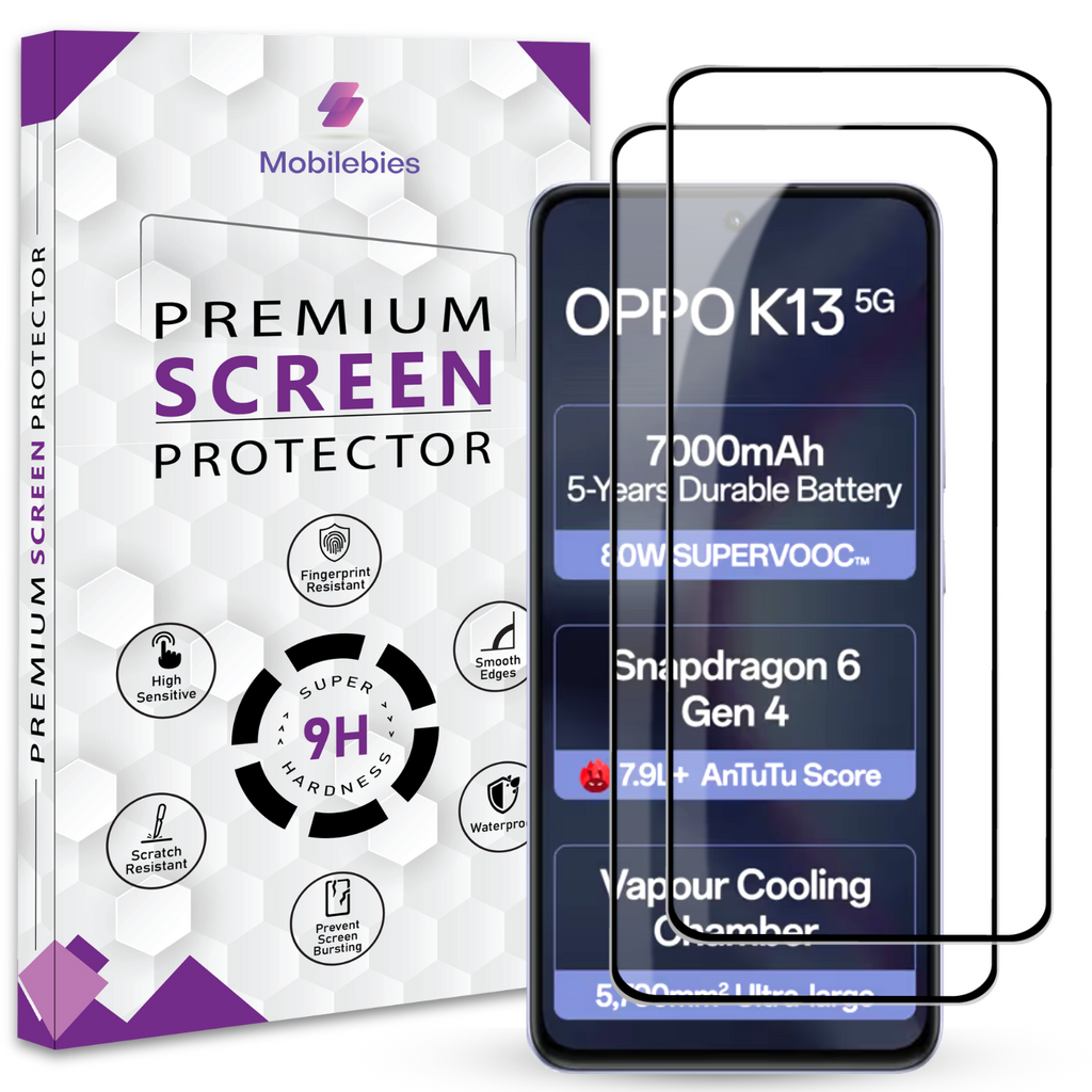 Tempered Glass for Oppo K13 Premium Screen Protector Guard