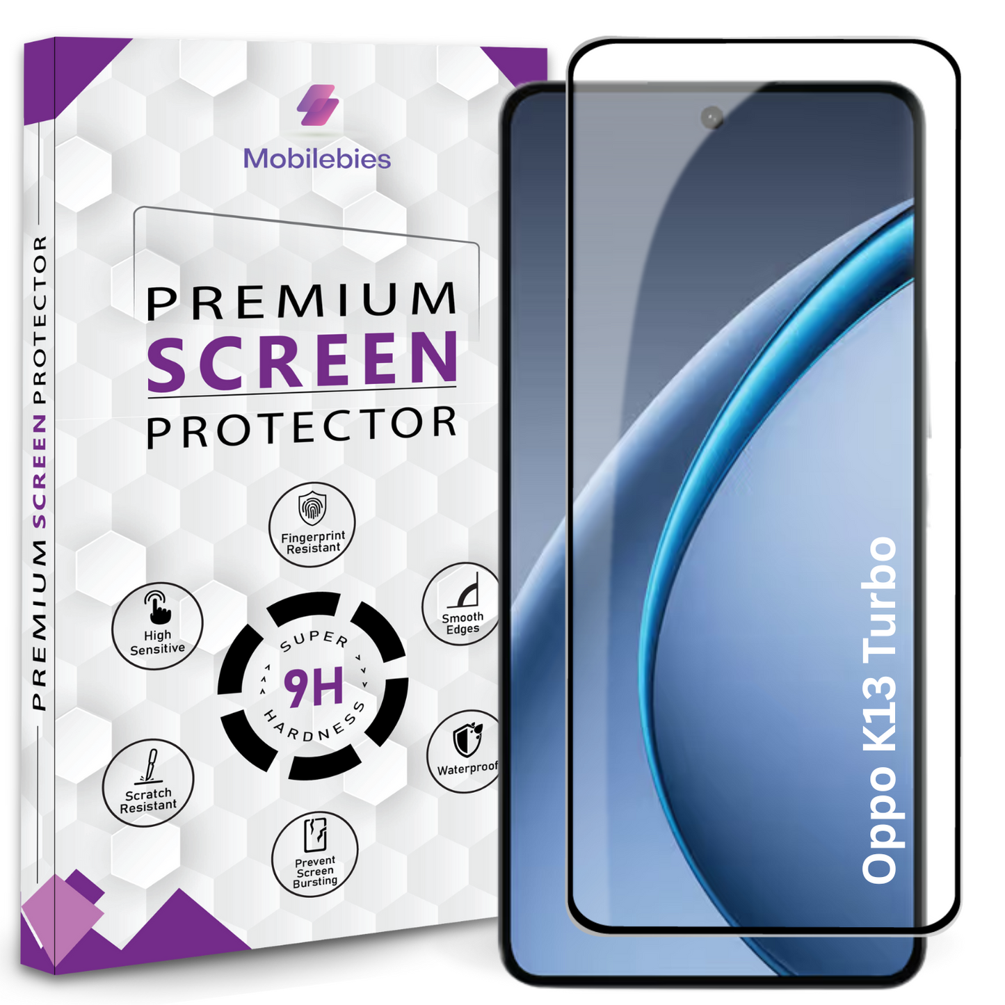 Tempered Glass for Oppo K13 Turbo 5G Premium Screen Protector Guard