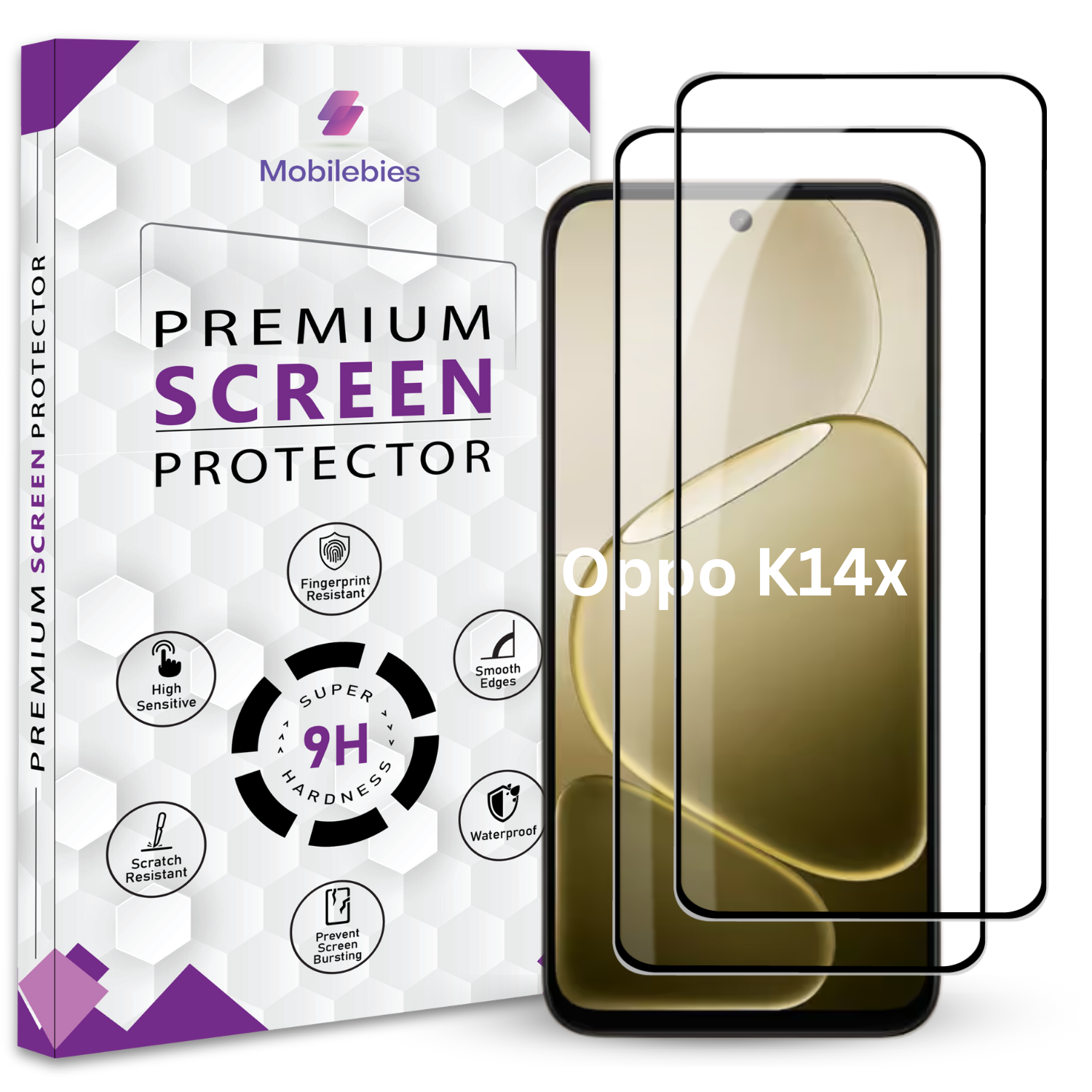 Oppo K14x OG Premium Screen Protector Secondary image