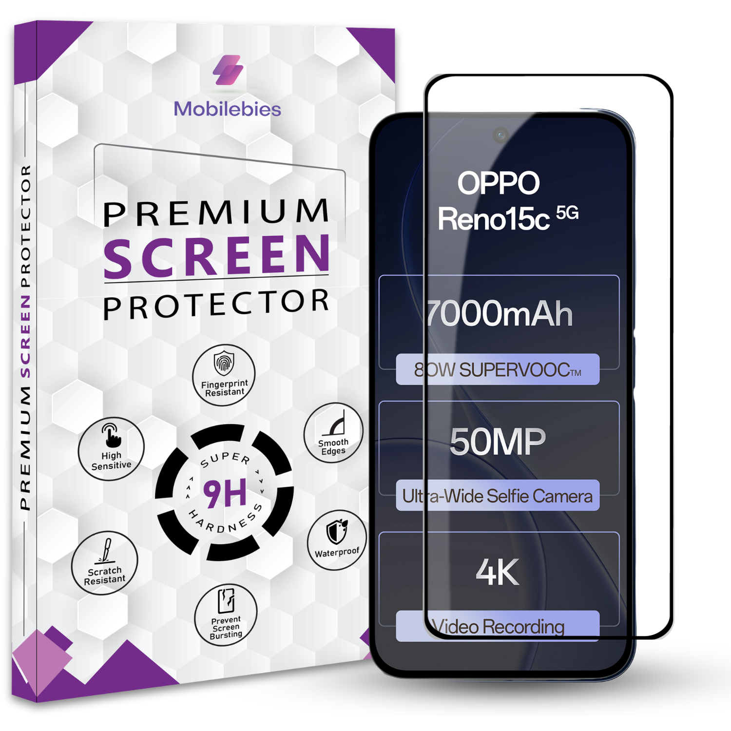 Oppo Reno 15C OG Premium Screen Protector