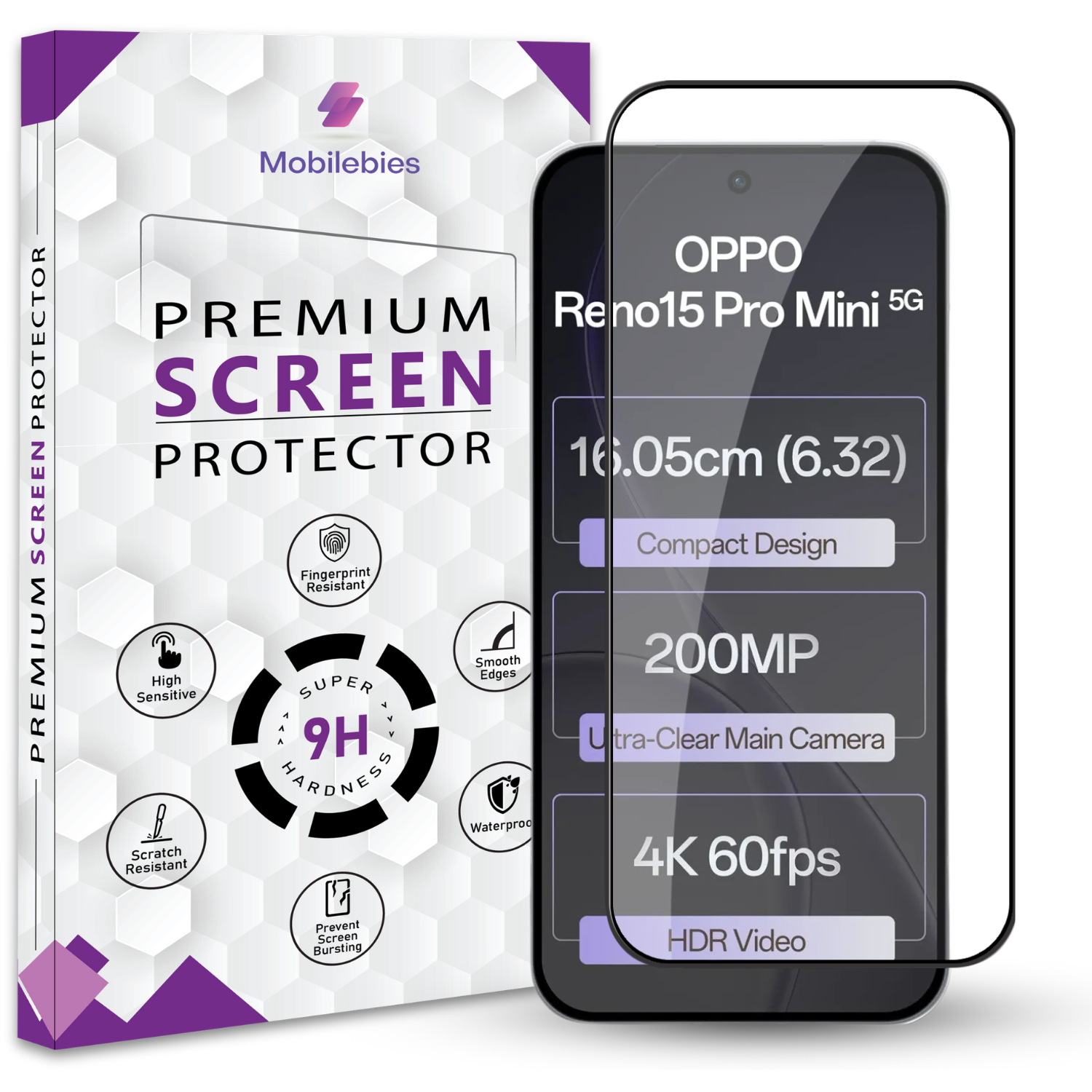 Reno15 Pro Mini OG Premium Screen Protector Main image