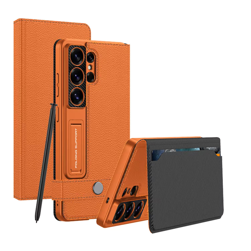 Mobilebies Samsung S26 Ultra Flip Leather Wallet Case Back Cover