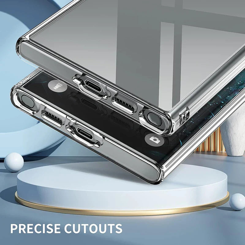Samsung Galaxy S24  Transparent Hard Case Mobile Cover