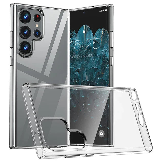 Samsung Galaxy S24  Transparent Hard Case Mobile Cover