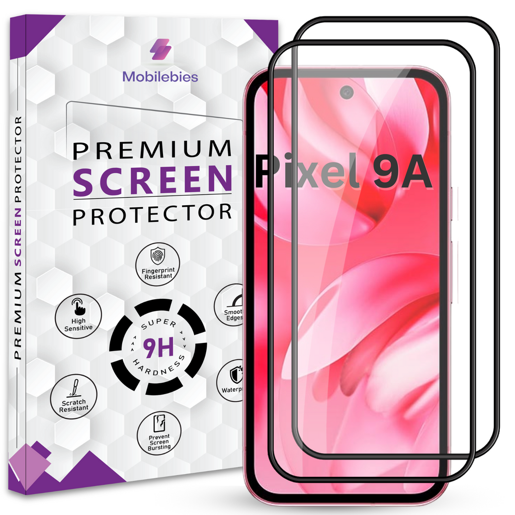 Tempered Glass for Google Pixel 9A Premium Screen Protector Guard