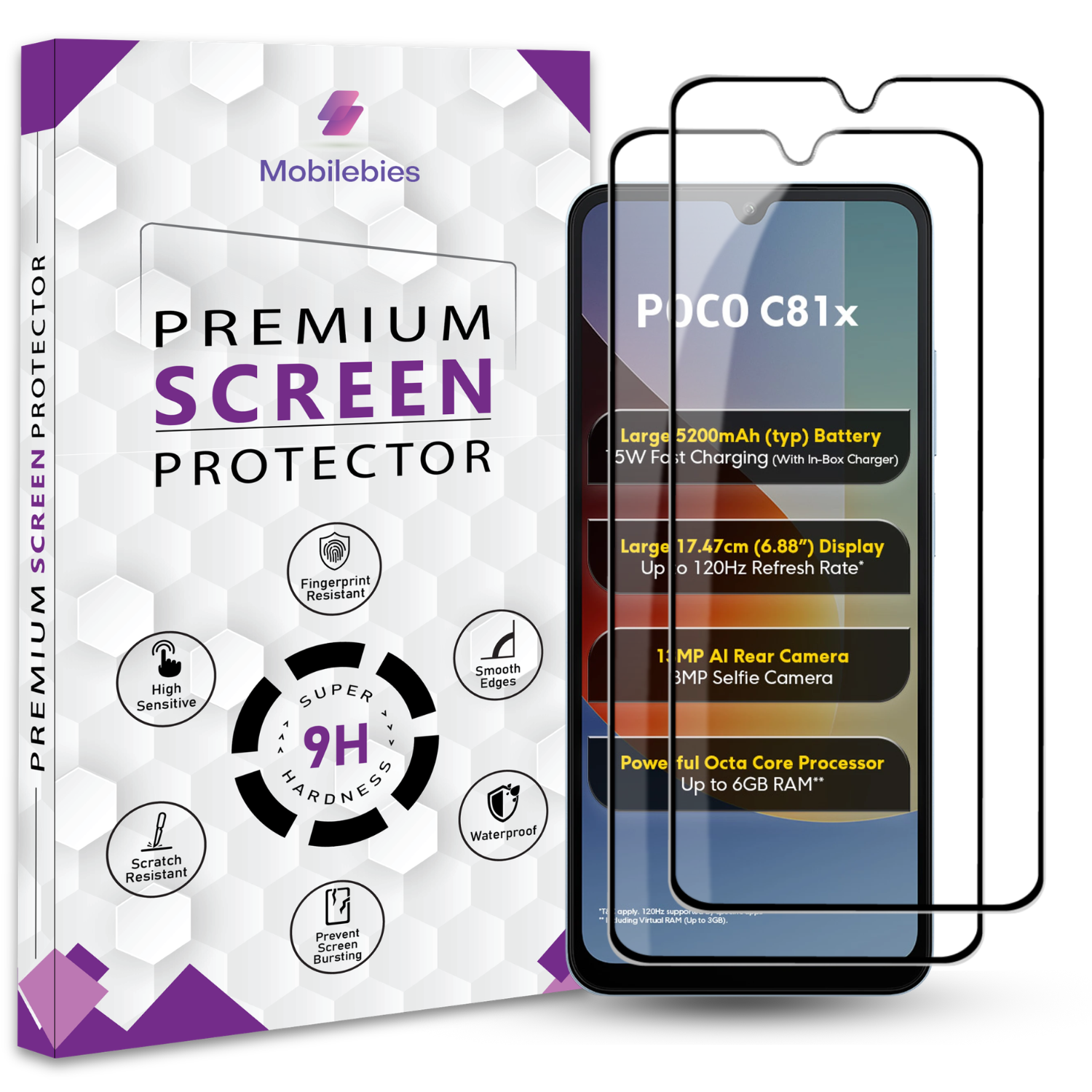 Poco C81x OG Premium Screen Protector