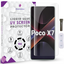 Tempered Glass For Poco X7 Advanced HD+ UV Glass Screen Protector Guard