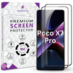Tempered Glass for Poco X7 Pro Premium Screen Protector Guard