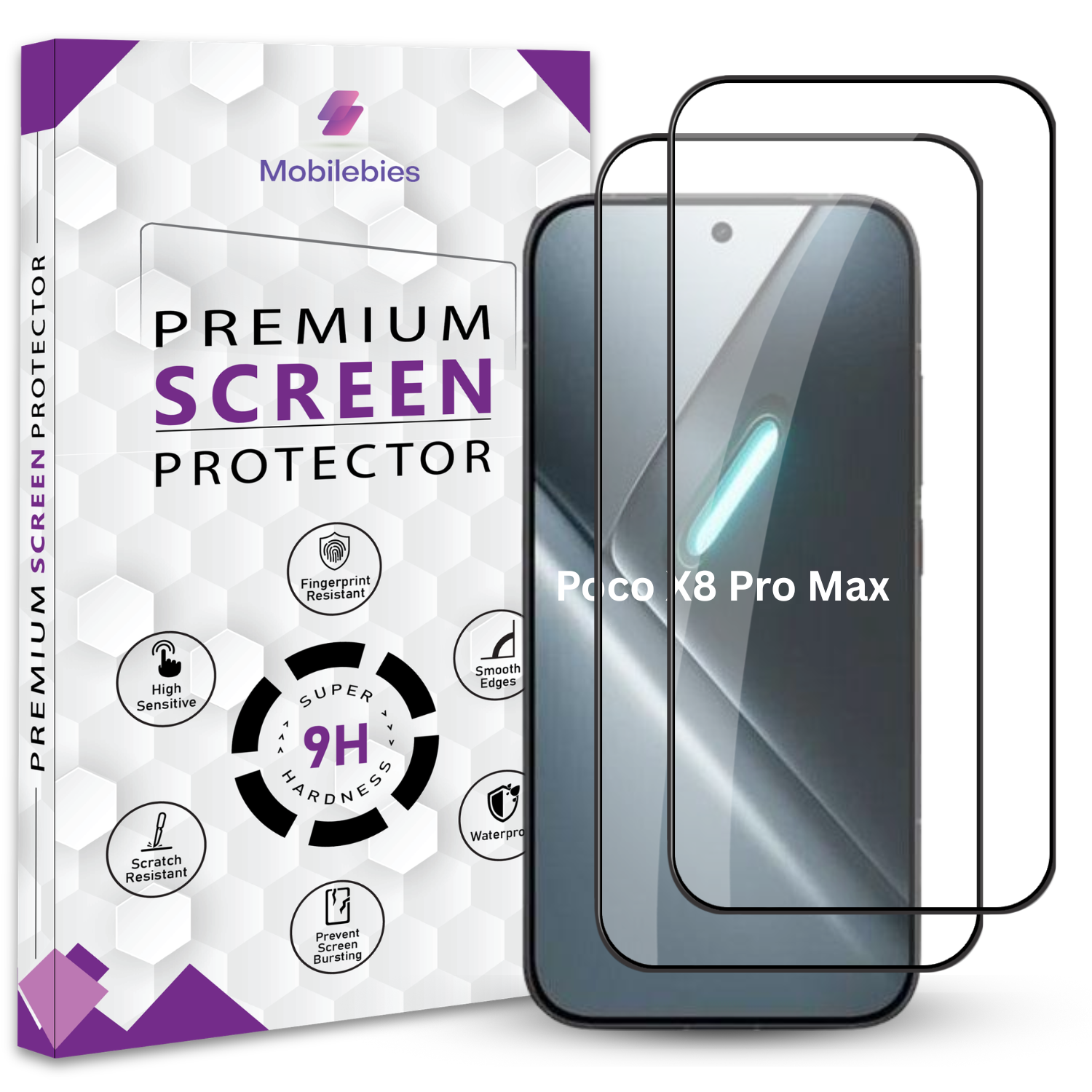 Poco X8 Pro Max OG Premium Screen Protector Secondary image