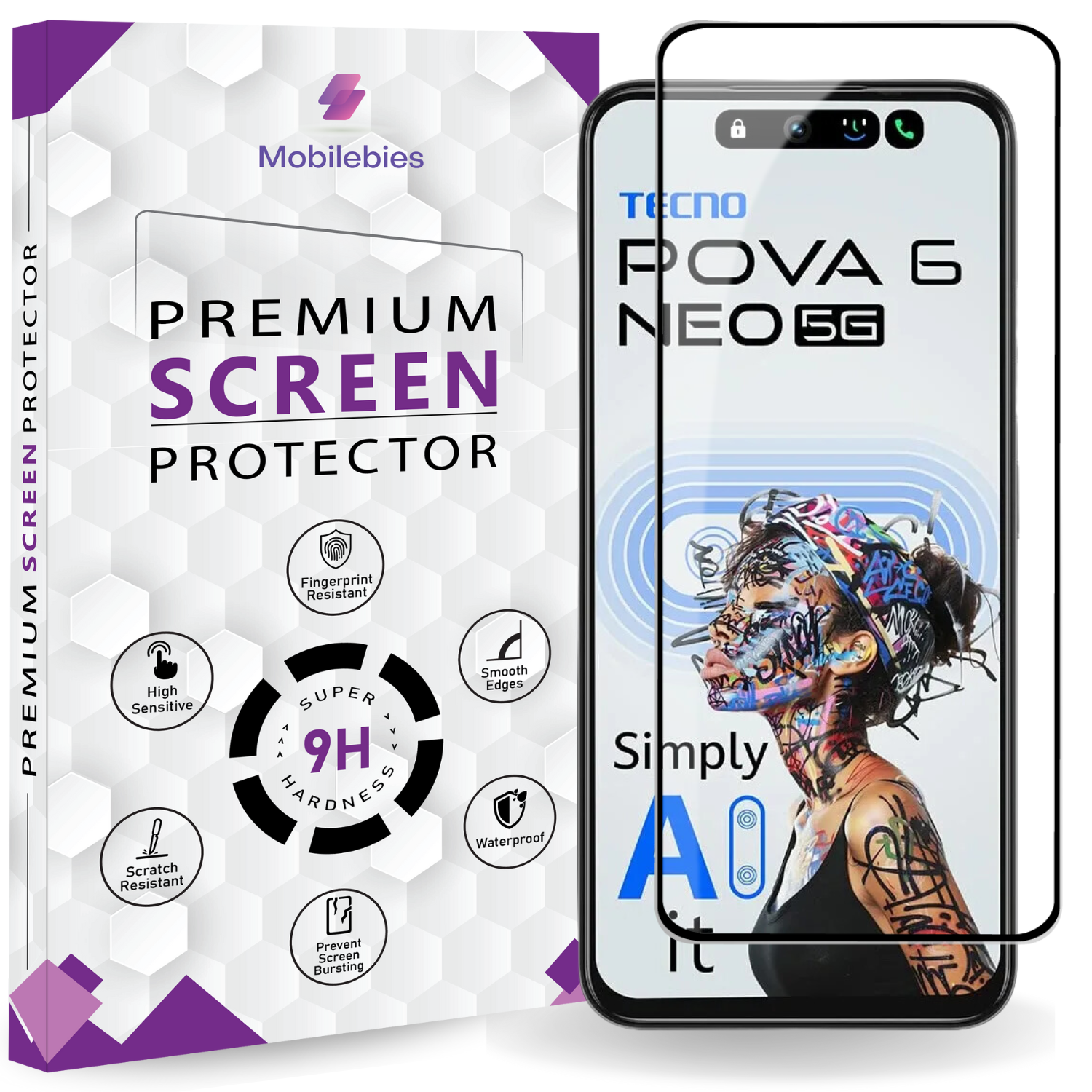 Tecno Pova 6 Neo 5G OG Premium Screen Protector Main image