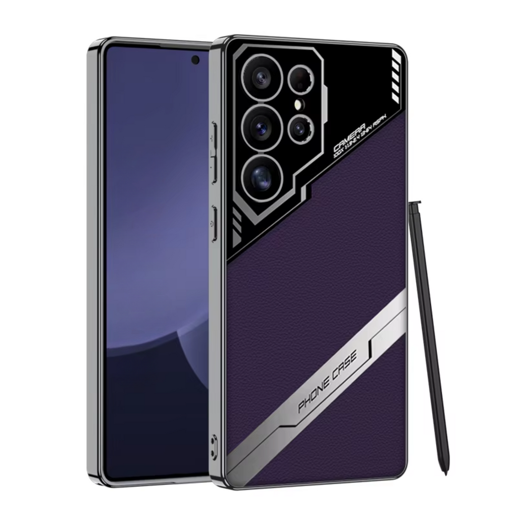 Samsung Galaxy S25 Ultra Business Style with Soft Electroplated Edges Case