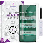 Tempered Glass For Realme 15 Pro Premium HD+ UV Glass Screen Protector Guard