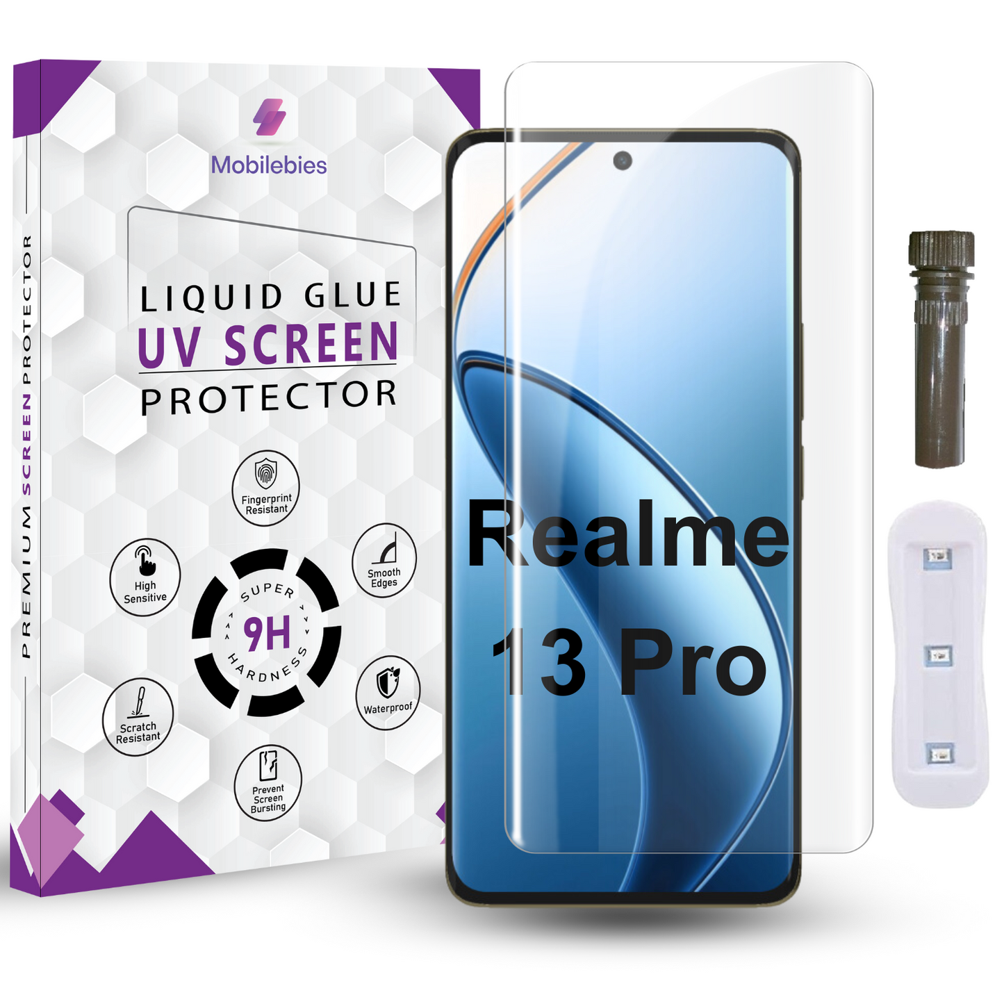 Realme 13 Pro Advanced HD+ UV Glass Screen Protector