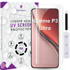Tempered Glass For Realme P3 Ultra Premium HD+ UV Glass Screen Protector Guard