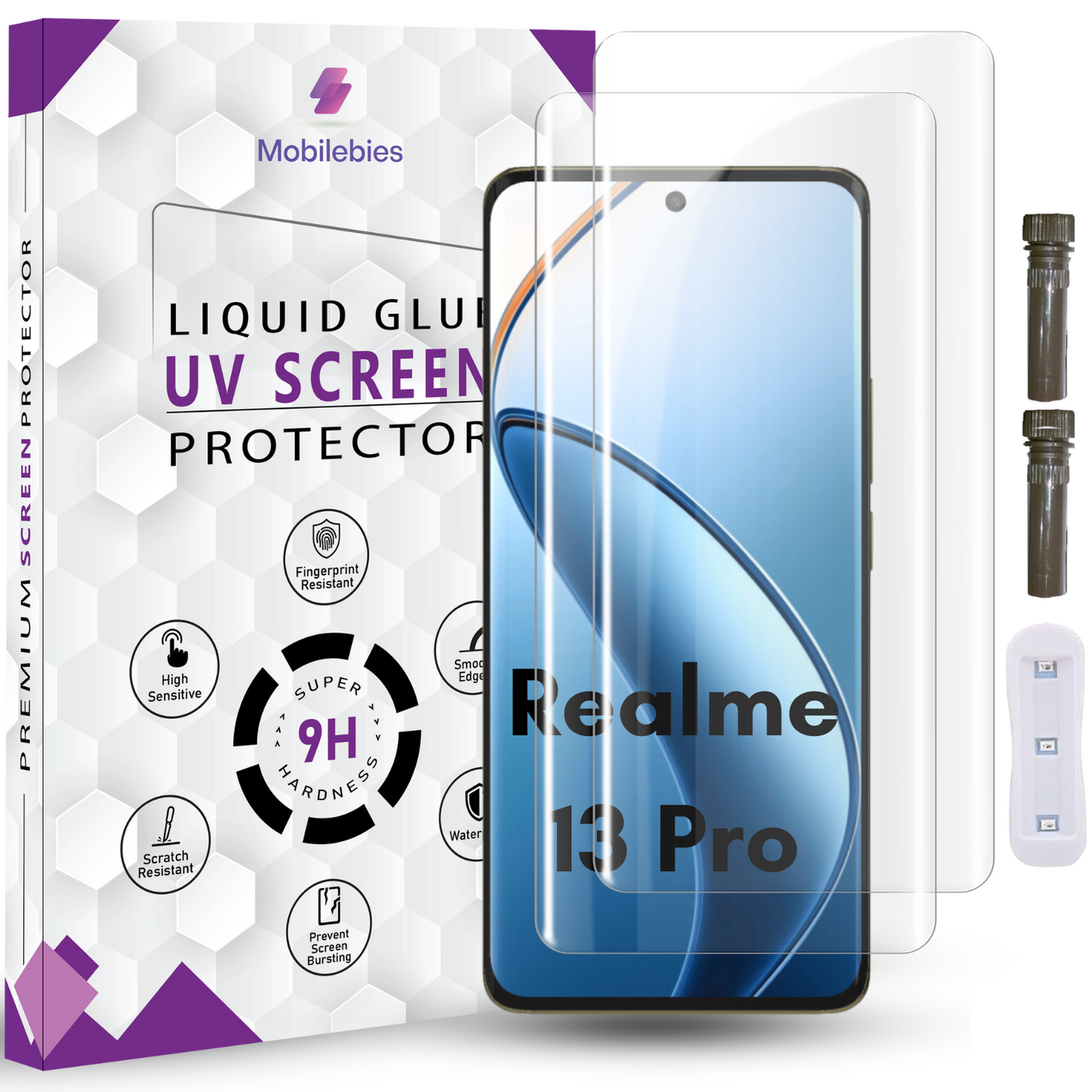 Realme 13 Pro Advanced HD+ UV Glass Screen Protector