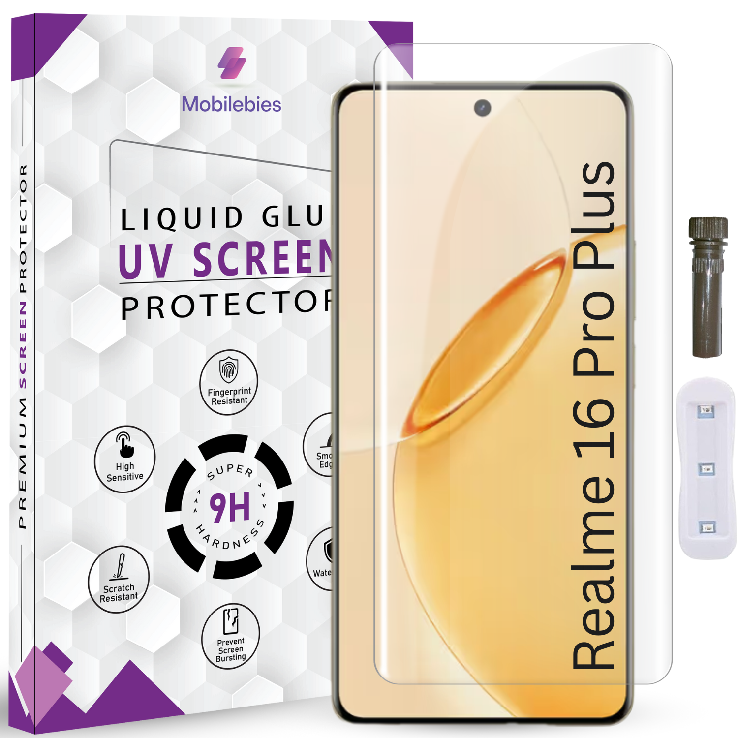 Realme 16 Pro Plus Advanced HD+ UV Glass Screen Protector Main image