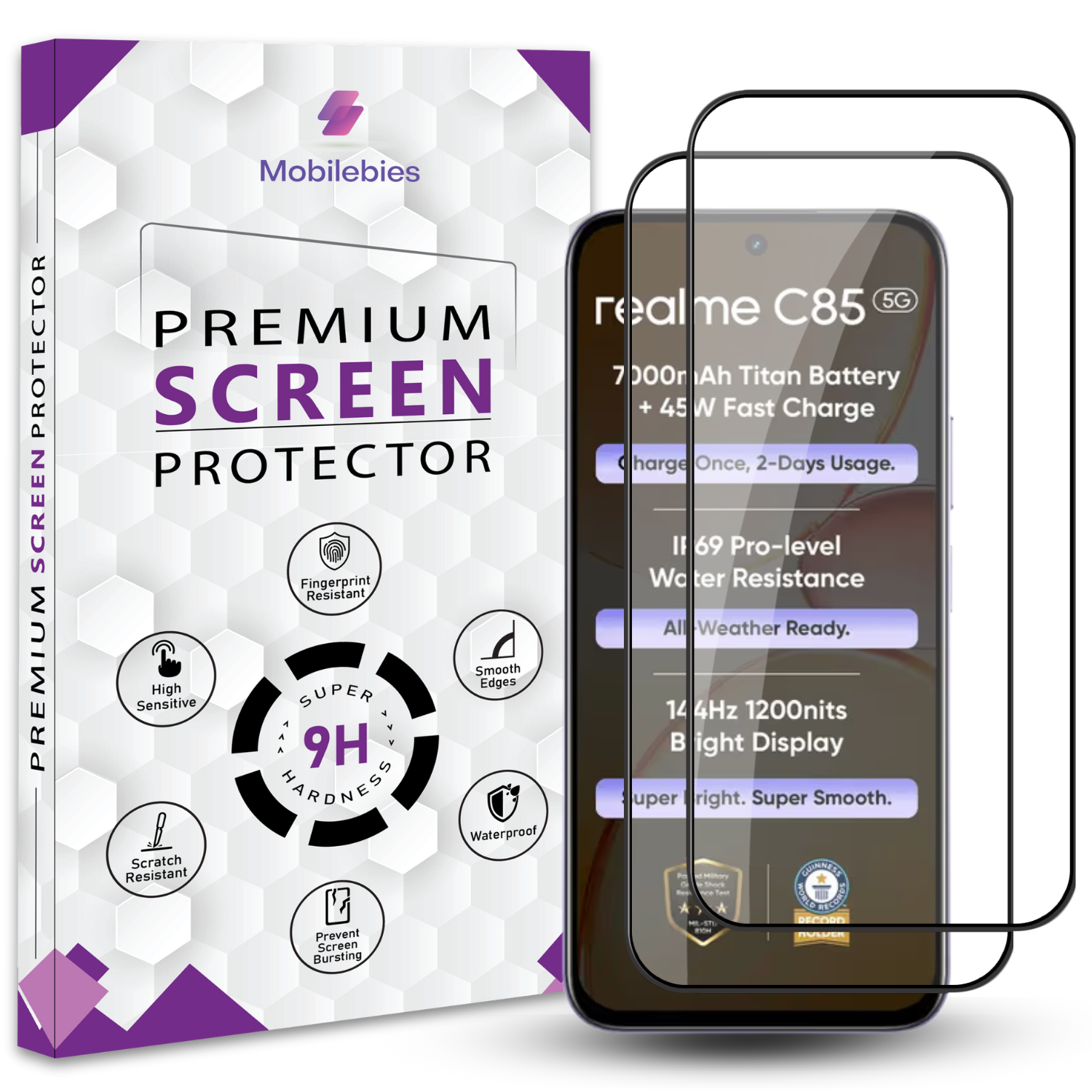 Realme C85 OG Premium Screen Protector Secondary image