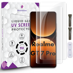 Tempered Glass For Realme GT 7 Pro Advanced HD+ UV Glass Screen Protector Guard