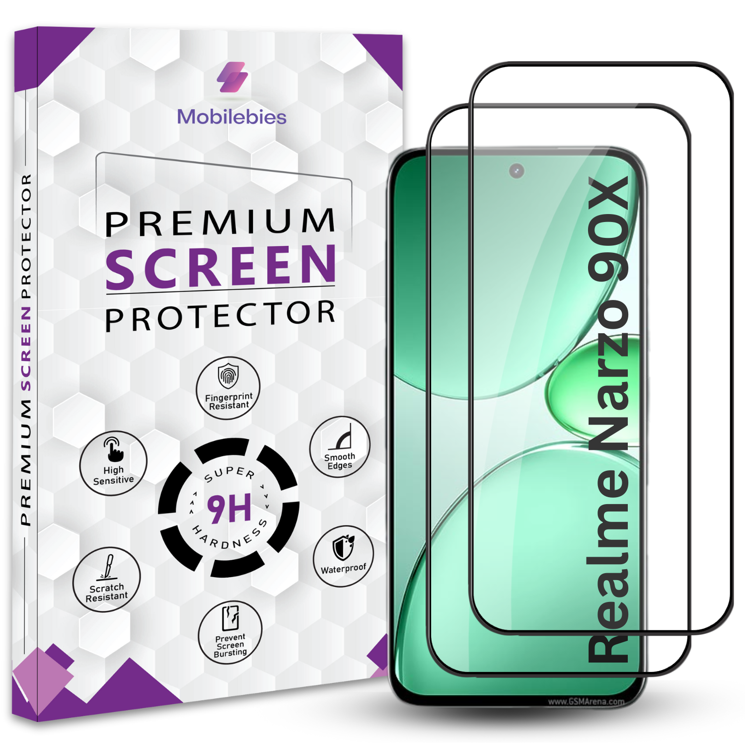 Realme Narzo 90X OG Premium Screen Protector Secondary image